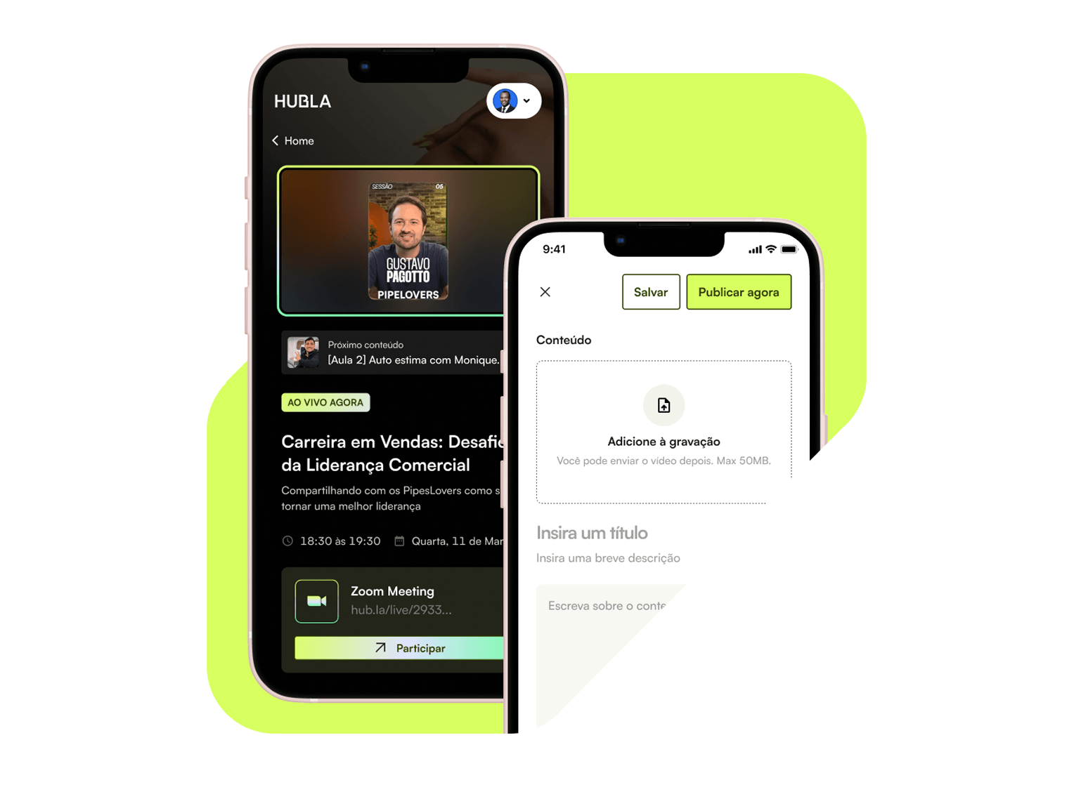 Hubla — Members area