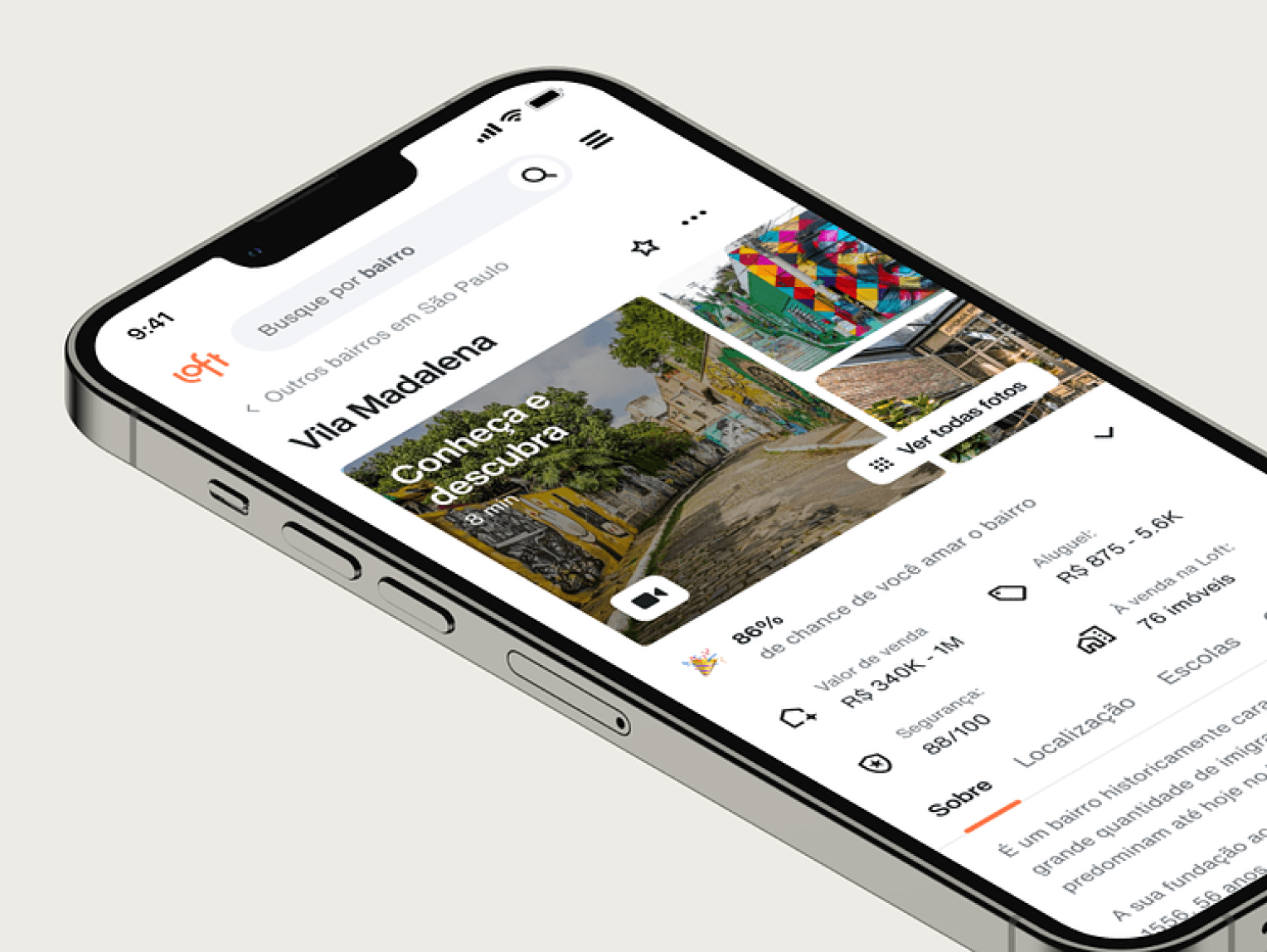 Loft — Neighborhoods page