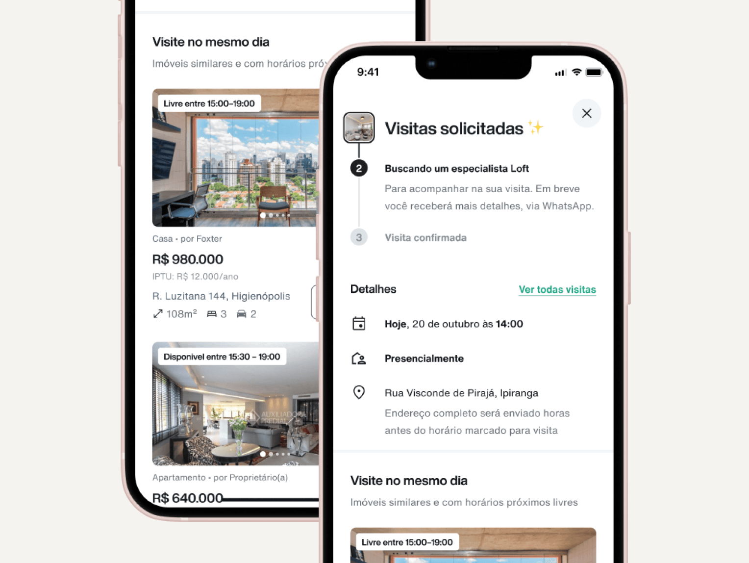 Loft — Visit scheduling